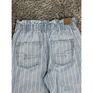 American Eagle Outfitters Women’s Mom Jeans Blue Indigo Stripe Size 10 Long thumbnail 8