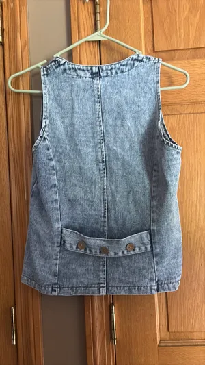 Shein XS Denim Vest thumbnail 2