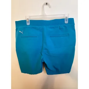 Puma Golf Shorts Women Large Teal Blue Excellent Performance Athletic Pockets thumbnail 5