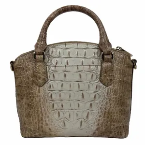 Brahmin Duxie Melbourne Leather Satchel Bag Crossbody Bag Tan thumbnail 7