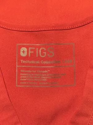 Figs Catarina Scrub Top Size XXS Clay thumbnail 4