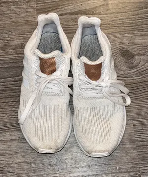 Adidas White Athletic Shoes thumbnail 4