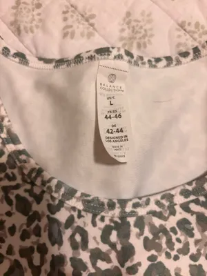 Green leopard athletic tank Size L thumbnail 2