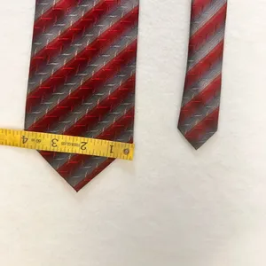 Joseph & Feiss International Silk Tie Designer Geometric Stripes Vintage Office thumbnail 8