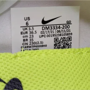 New Nike Air Zoom cream Running Shoes Size US 6 thumbnail 7