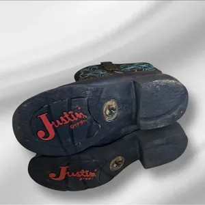 Justin Boots Gypsy‎ Black Cowboy Boots thumbnail 5