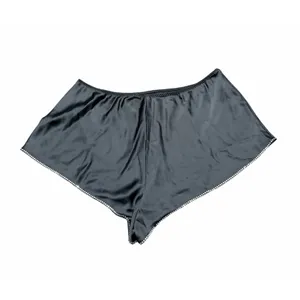 Victoria's Secret Satin Sleep Shorts Size XL Black Rhinestone Trim thumbnail 2