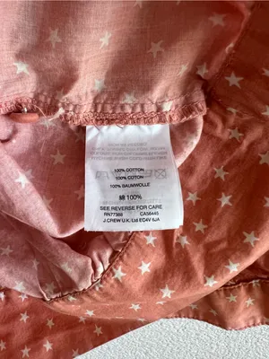 Madewell Women's Star Scatter Wrap Top Peach thumbnail 6