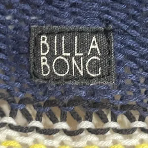 Billabong Women Fringe Cardigan Sweater Med Longline Colorful‎ Stripe Boho Open thumbnail 11