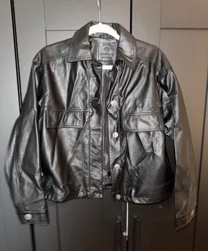 Max Studio Leather Jacket Faux thumbnail 1
