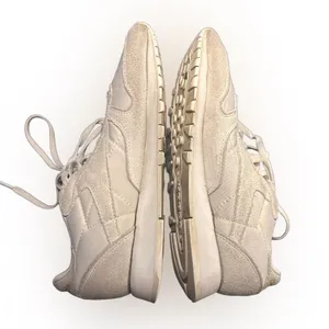 Reebok Classic Leather Suede Shoes Womens Size 6 Whisper Grey Sneakers thumbnail 7