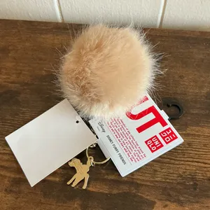Rare NWT HTF Uniqlo UT Disney Furry Friends Bambi Keychain Keyring Key Fob thumbnail 1