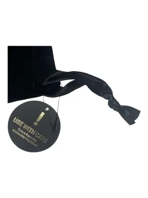 new Fenty Puma ✰ Drawstring Embroidered Black Velvet Logo Dustbag ✰ Rihanna RiRi thumbnail 12