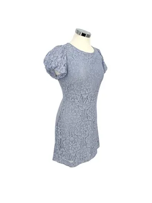 Free People Hailee Puff Sleeve Dress Twinkling Perry Size Medium NWOT Coquette thumbnail 4