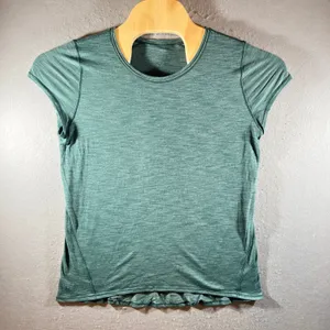 975 | Lululemon Swiftly Tech 2.0 Short Sleeve Shirt Heathered Teal Womens 12‎ thumbnail 1