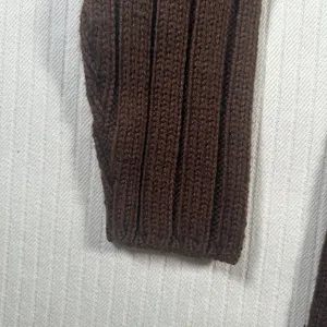 Jones New York Womens Small Brown Sweater Long Sleeve Knit Pullover thumbnail 7