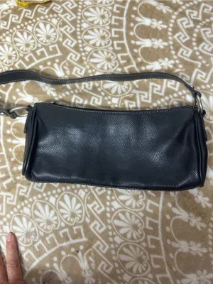 Nine West Black Shoulder Bag with Silver Hardware thumbnail 3