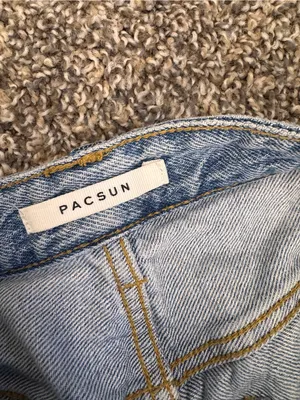 Pacsun Blue 90s Boyfriend Heavily Distressed Jeans Womens 27 Casual Denim thumbnail 8