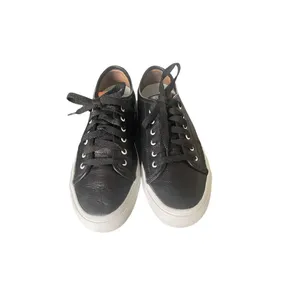 Frye Gia Low Lace Leather Sneakers Black Size 8M Casual thumbnail 5