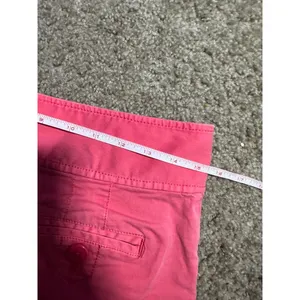 Juicy Couture Pink Sailor Shorts Women Size 2 Button Front Y2K Preppy Cuffed Hem thumbnail 5
