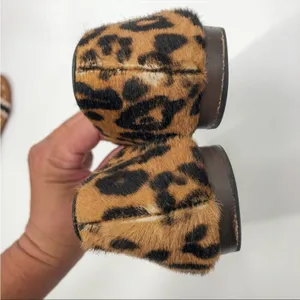 Veronica Beard Griffin Flat Loafers in Leopard Size 36.5 Leather Cowhide thumbnail 4