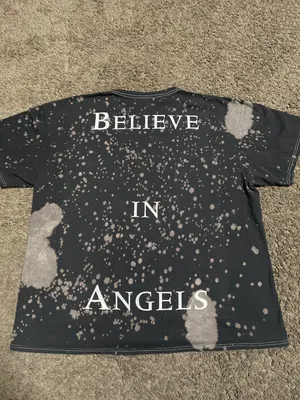 The Crow Believe In Angels Black Bleach Tee 2XL thumbnail 5
