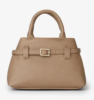 Remi/Reid GREER MINI DOCTOR BAG VEGAN TAUPE NWOT thumbnail 1