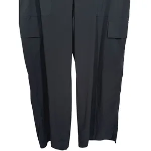 Athleta Womens Brooklyn Heights Wide Leg High Rise Cargo Pants Black Size 16 thumbnail 10