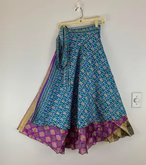 Reversible Maxi Wrap Skirt BINW708 thumbnail 1