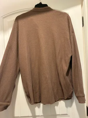 Brown Button Up Women’s Jacket Size M thumbnail 2