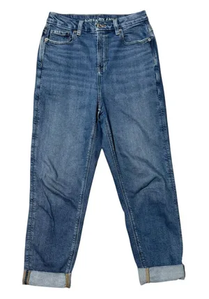 American Eagle Curvy Mom Jeans High Rise Stretch 4 thumbnail 1