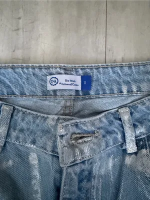 Straight-Leg Washed Light Blue Women’s Jeans thumbnail 5