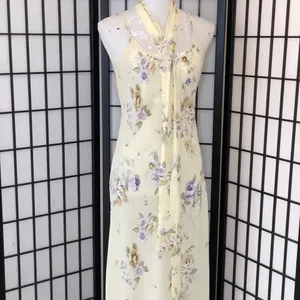 VTG Gold Crown Label Floral Dress thumbnail 12