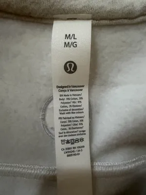 Lululemon Scuba Half-Zip Hoodie M/L thumbnail 6