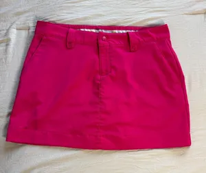 Under‎ Armour Women's Active Golf Skirt Size 8 Pink thumbnail 1