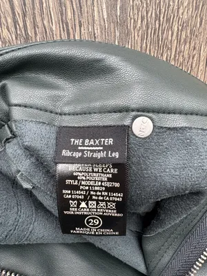 BLANK NYC Green leather pants thumbnail 5