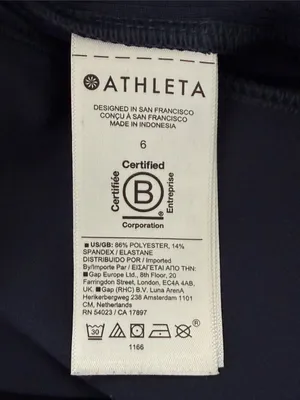 Athleta Brooklyn Ankle Pant Navy Blue Size 6 Mid Rise 28" Inseam Travel thumbnail 8