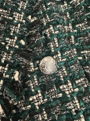 Rachel Zoe Black And Green Blazer thumbnail 5