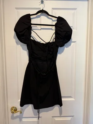 ZARA Black Mini Dress  thumbnail 3