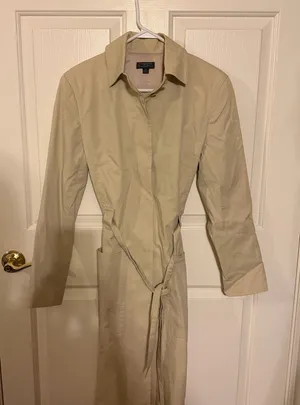 Classiques Entier Cream Trench Coat thumbnail 1
