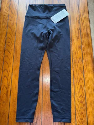 Lululemon Wunder Train No Line High Rise 25” Black Size 6 NWT thumbnail 2