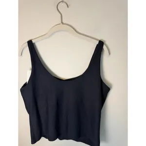 Spanx Soft & Smooth Shelf Bra Tank Top - Built-In Shelf Bra Black XL NWT thumbnail 8
