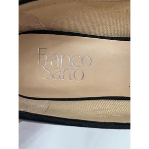 Franco Sarto Vianna Loafer Pump Womens 8 Black Leather Pointed Toe Block Heel thumbnail 14