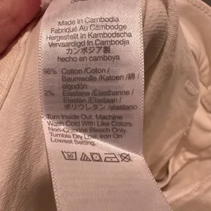 Madewell Perfect Vintage Wide Leg Jeans Size 32 Tall White Canvas High‎ Rise thumbnail 7