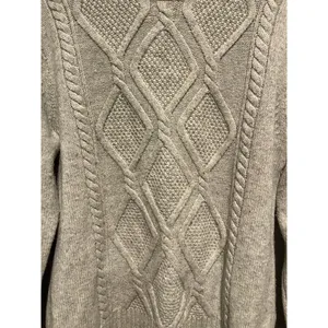 Banana Republic Merino Wool Italian Yarn Fair Isle Fisherman Turtleneck Sweater thumbnail 2