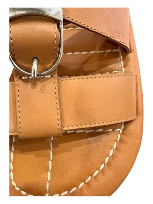 Free People Sloan Buckle Sandals Cinnamon Clay Leather Size 8 Sold Out thumbnail 7