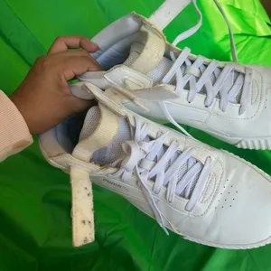 Puma White High-Top Sneakers thumbnail 9