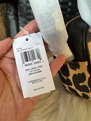 Coach Mini Jamie Camera Bag With Leopard Print cy348 thumbnail 9