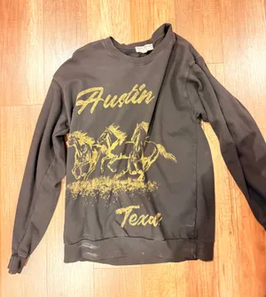 Urban Outfitters Brown Crewneck Sweatshirt thumbnail 1