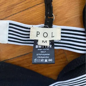 Pol Triangle Bralette Medium‎ Black Bikini Dainty thumbnail 3